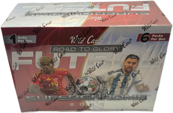 2026 Wild Card SuperChrome Road To Glory Soccer Hobby Box