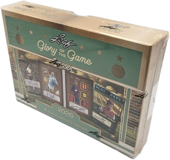 2026 Leaf Glory of the Game Soccer Hobby Box