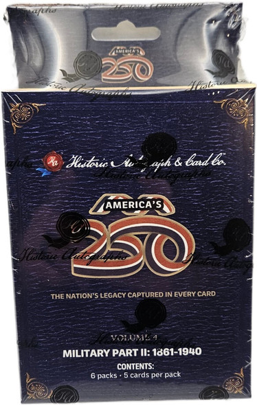 2026 Historic Autographs America's 250th Anniversary Military Part 2: 1776-1860 Hobby Box