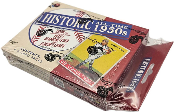 2026 Historic Autographs All Time 1930's Baseball Hobby Box