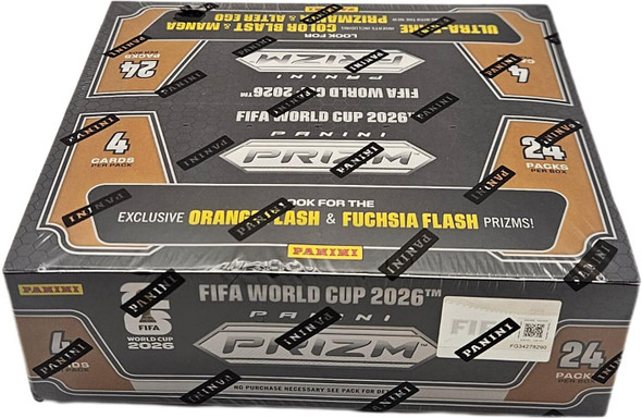 2026 Panini Prizm World Cup Soccer 24 Pack Retail Display Box