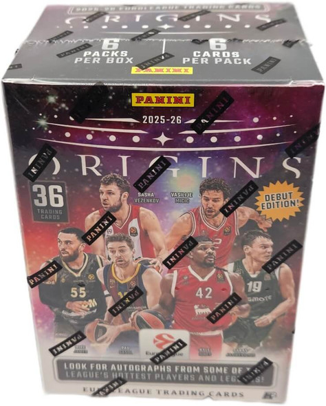 2025-26 Panini Origins EuroLeague Basketball H2 Box