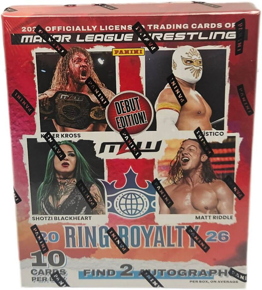 2026 Panini Ring Royalty Major League Wrestling Hobby Box