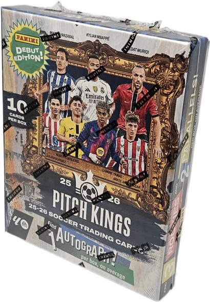 2025-26 Panini Pitch Kings Soccer Hobby International Box