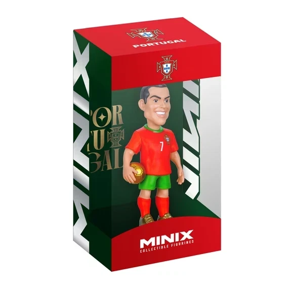 Minix 2026 World Cup Cristiano Ronaldo Team Portugal 4.75 Inch Collectible Vinyl Figure
