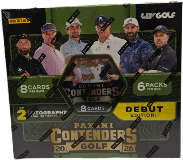 2026 Panini Contenders LIV Golf Hobby Box