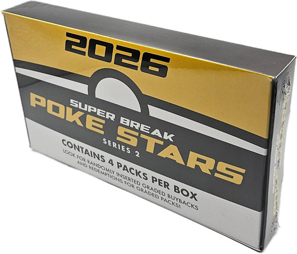 Super Break Poke Stars Series 2 Hobby Box