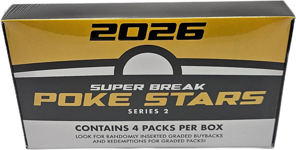 Super Break Poke Stars Series 2 Hobby Box