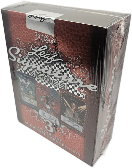 2026 Leaf Metal Signature Series Hobby Box