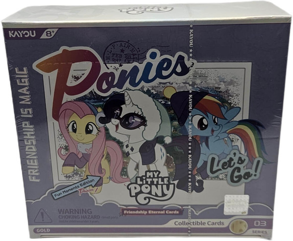 Kayou My Little Pony: Friendship Eternal Fun Moments Series 3 - Gold 20 Pack Box