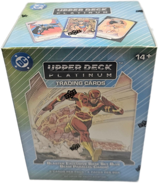 2026 Upper Deck DC Platinum Trading Cards 4 Pack Blaster Box
