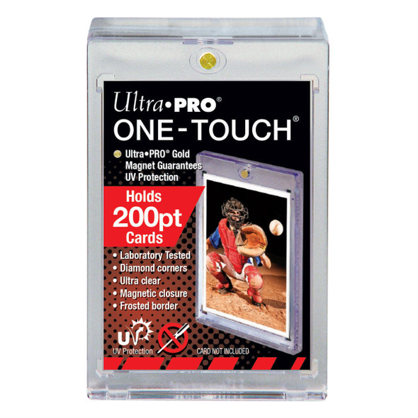 Ultra Pro 200pt One-Touch Super Thick Magnetic Trading Card Holder with UV Protection