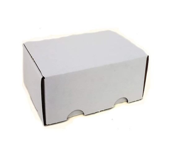 Card Storage Box 5000 Count Trading Card Box White Sports Card