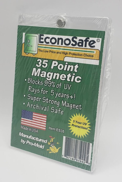 Pro-Mold EconoSafe 35pt Regular Size Magnetic Trading Card Holder with UV Protection