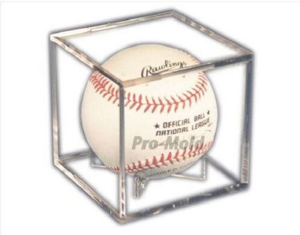 Pro-Mold Ball Cube with 25 Year Premium UV Baseball Holder Display Case