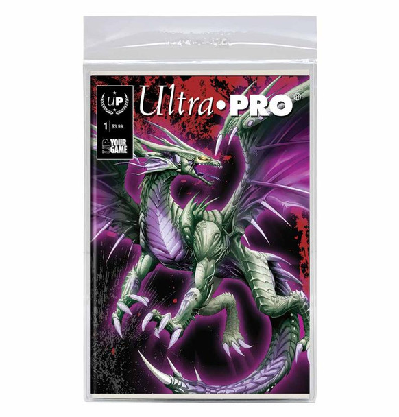 Ultra Pro Current Size Comic Book Preservers 10 Count Pack Encapsulated Bag/Board