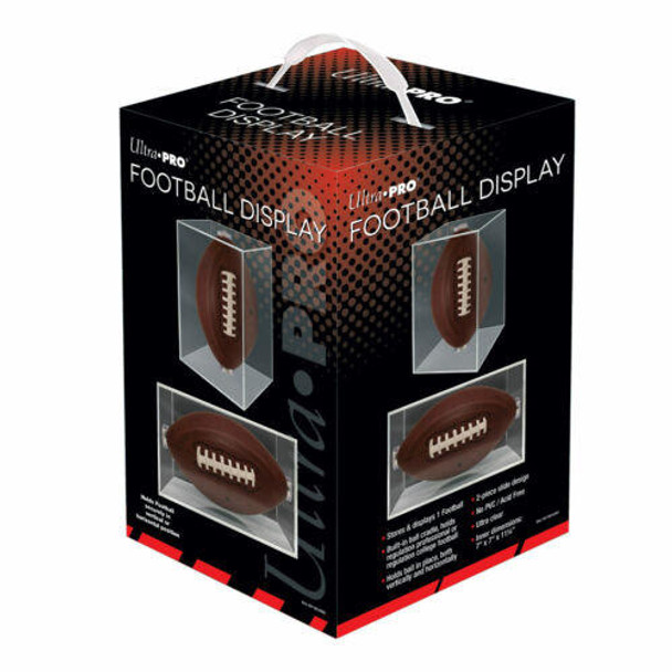 Ultra Pro Football Display Full Size Pro Ball Display Case with Built In Cradle