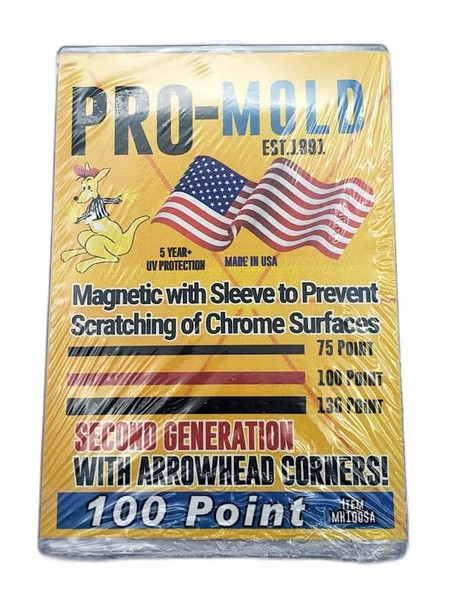 Pro-Mold Magnetic with Sleeve 2ND GEN 100pt Sleeved Size Card Holder