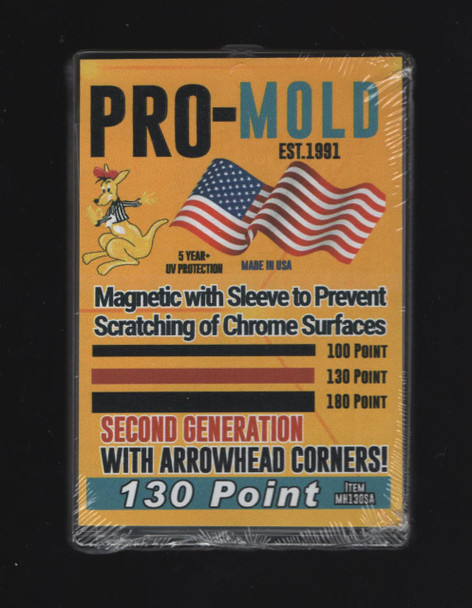 Pro-Mold Magnetic with Sleeve 2ND GEN 130pt Sleeved Size Card Holder