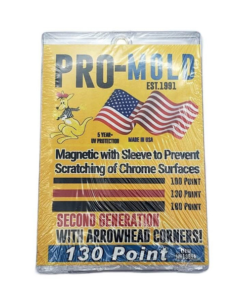 Pro-Mold Magnetic with Sleeve 2ND GEN 130pt Sleeved Size Card Holder