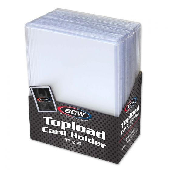 BCW Standard Trading Card Toploaders