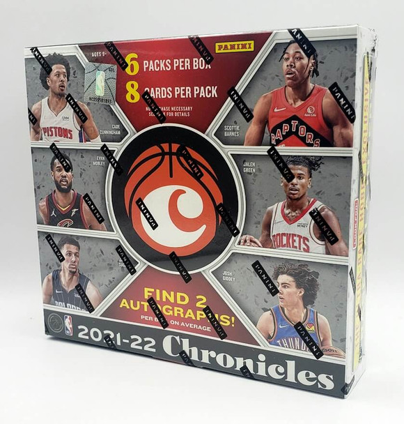 2021-22 Panini Chronicles Basketball Hobby Box