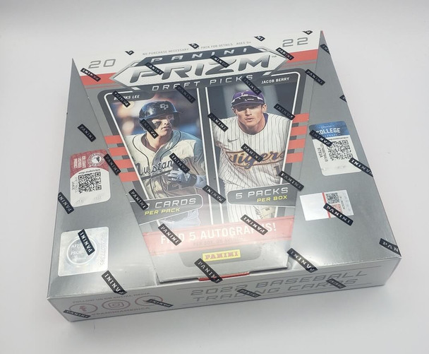 2022 Panini Prizm Draft Picks Baseball Hobby Box