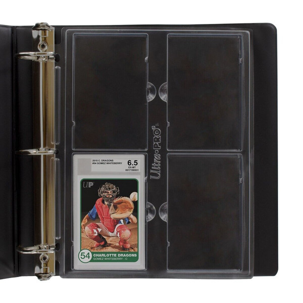 Ultra Pro Page For BGS Graded Slabs - Rigid Shell With Lock-In Tabs