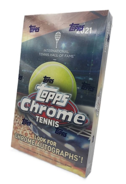 2021 Topps Chrome Tennis Hobby Box