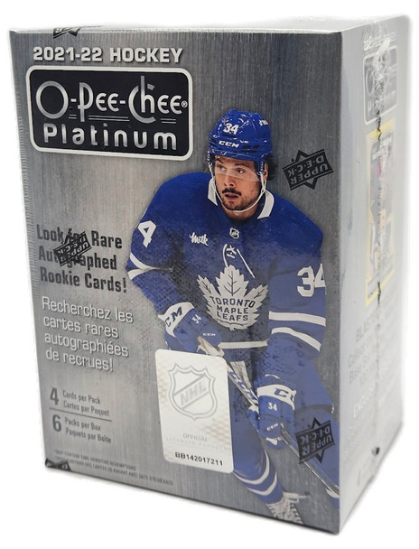 2020-21 Upper Deck O-Pee-Chee Platinum Hockey Hobby Box