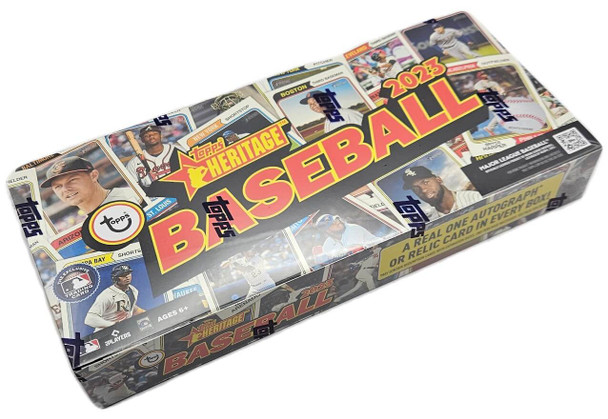 2023 Topps Heritage Baseball Hobby Box