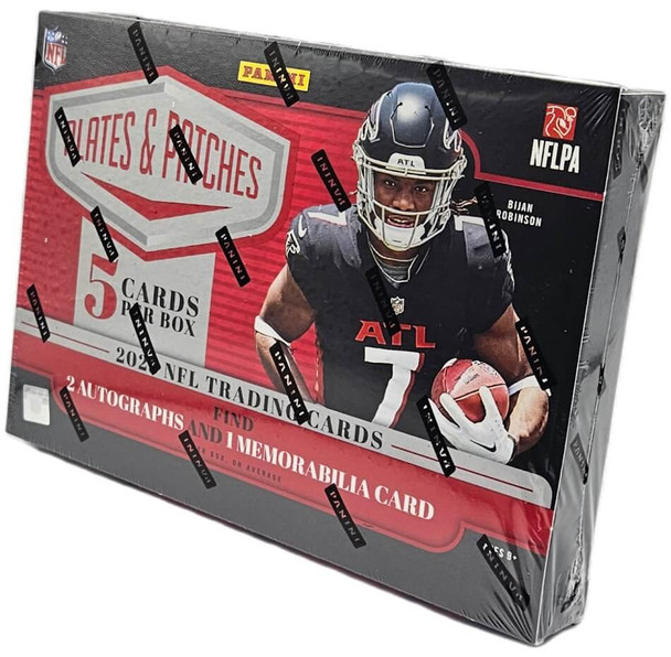 2023 Panini Plates & Patches Football Hobby Box