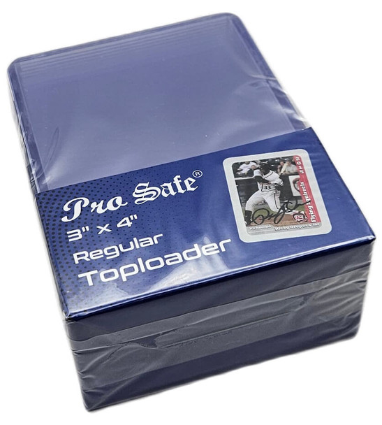 Pro-Safe Regular Card Size Toploaders (25 Count Pack)