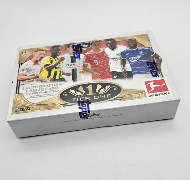 2022-23 Topps Tier One Bundesliga Soccer Hobby Box