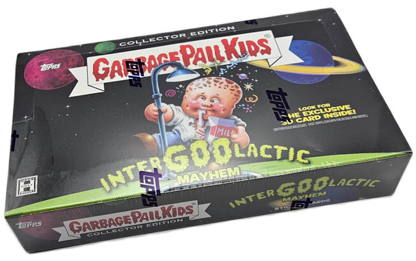 2023 Topps Garbage Pail Kids InterGOOlactic Mayhem Hobby Collector EditionBox