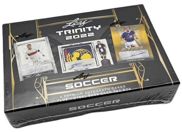 2022 Leaf Trinity Soccer Hobby Box