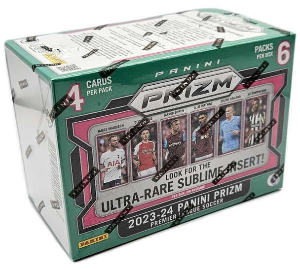 2023-24 Panini Prizm Premier League Soccer 6 Pack Blaster Box
