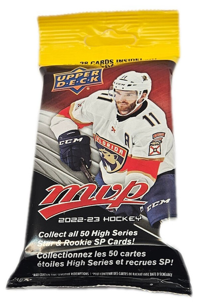 2022-23 Upper Deck MVP Hockey 28 Card Fat Pack