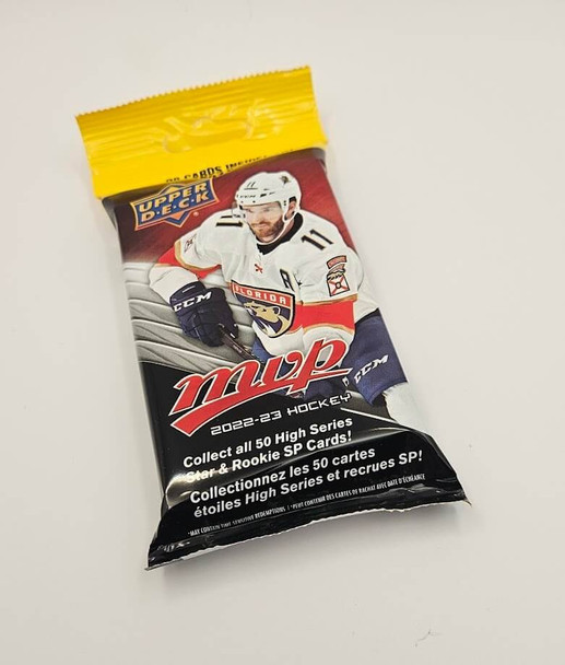 2022-23 Upper Deck MVP Hockey 28 Card Fat Pack