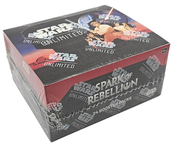 Star Wars Unlimited: Spark Of Rebellion 24 Pack Booster Box