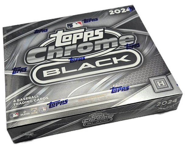 2024 Topps Chrome Black Baseball Hobby Box