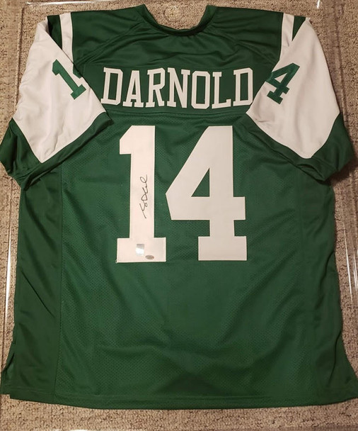 Leaf Sam Darnold New York Jets Signed Autographed Jersey Certified Leaf Authentic COA