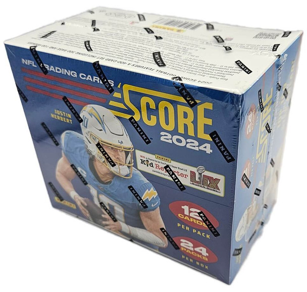 2024 Panini Score Football 24 Pack Retail Display Box