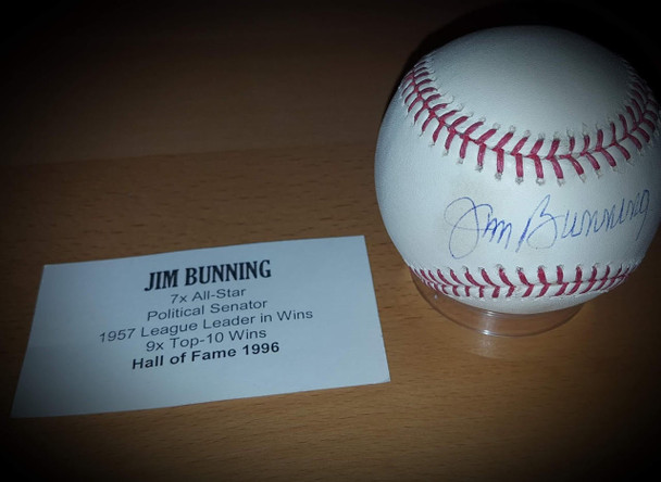 Tristar Jim Bunning Phillies Signed Autographed Baseball Limited 31/36 Tristar COA