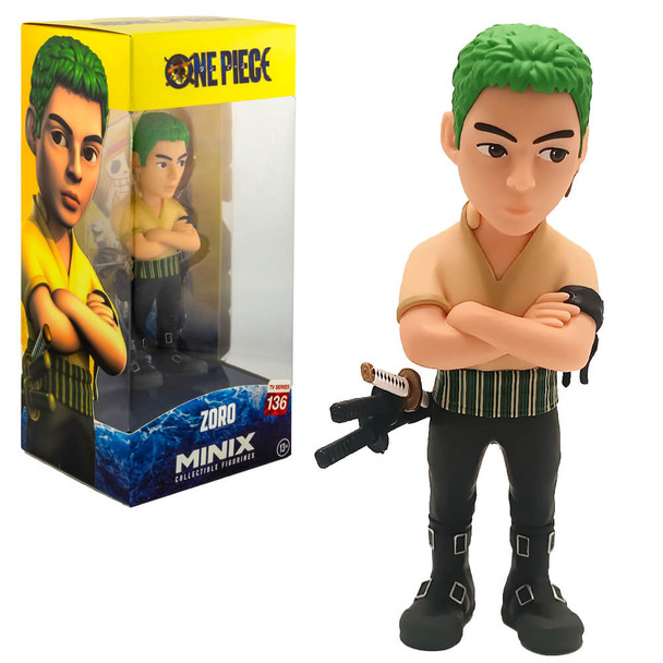 Minix Television #136 Zoro One Piece 4.75 Inch Collectible Vinyl Figure