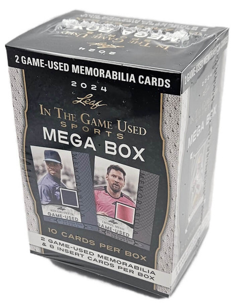 2024 Leaf In The Game Used Sports Mega Box