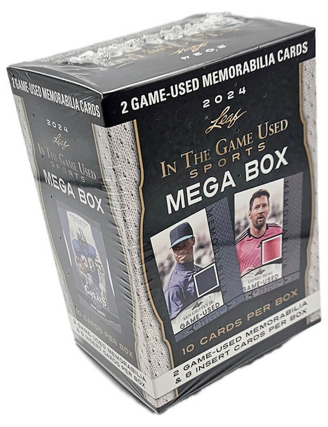2024 Leaf In The Game Used Sports Mega Box