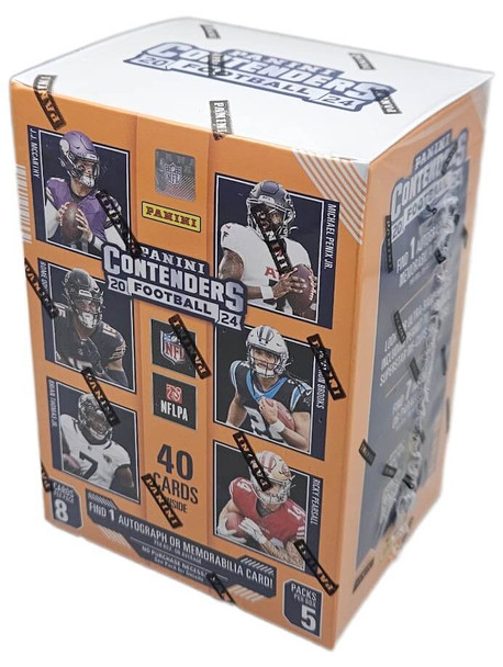 2024 Panini Contenders Football 5 Pack Blaster Box