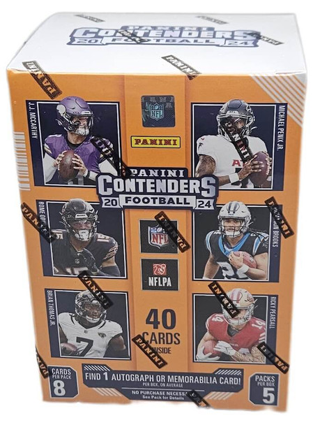 2024 Panini Contenders Football 5 Pack Blaster Box