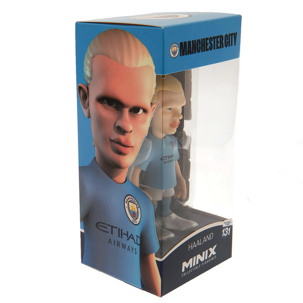 Minix Football Stars #131 Erling Haaland Manchester City 4.75 Inch Collectible Vinyl Figure